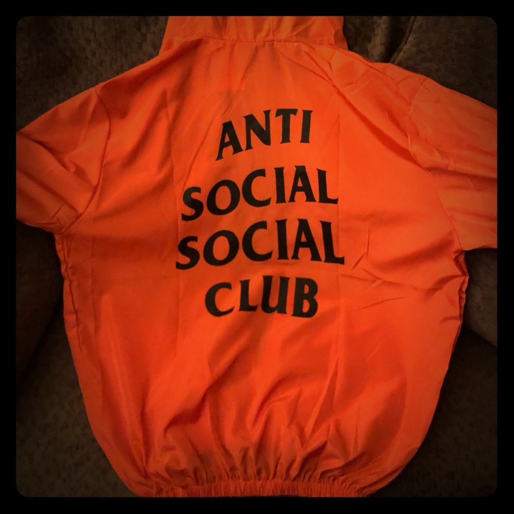 Antisocial Social Club Rain Slicker with tags
